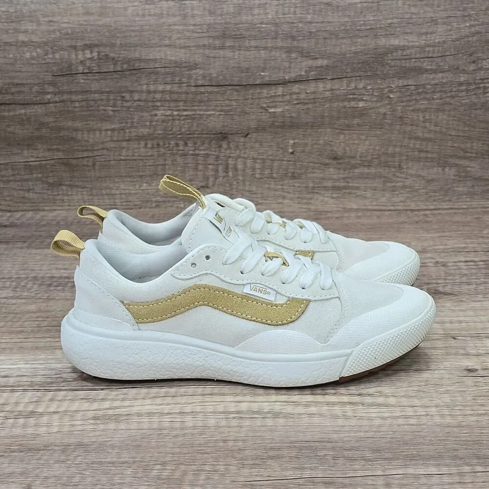 VANS UltraRange EXO SE Women's Size 5 Marshmallow Tan Suede Sneakers (721356)